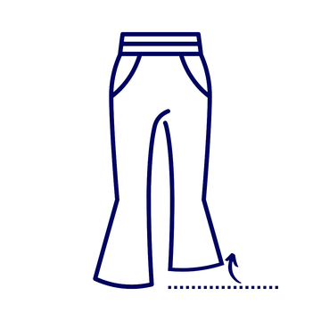 Abendhose kürzen