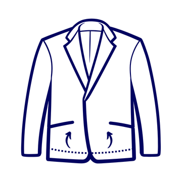 Blazer / Sakko kürzen