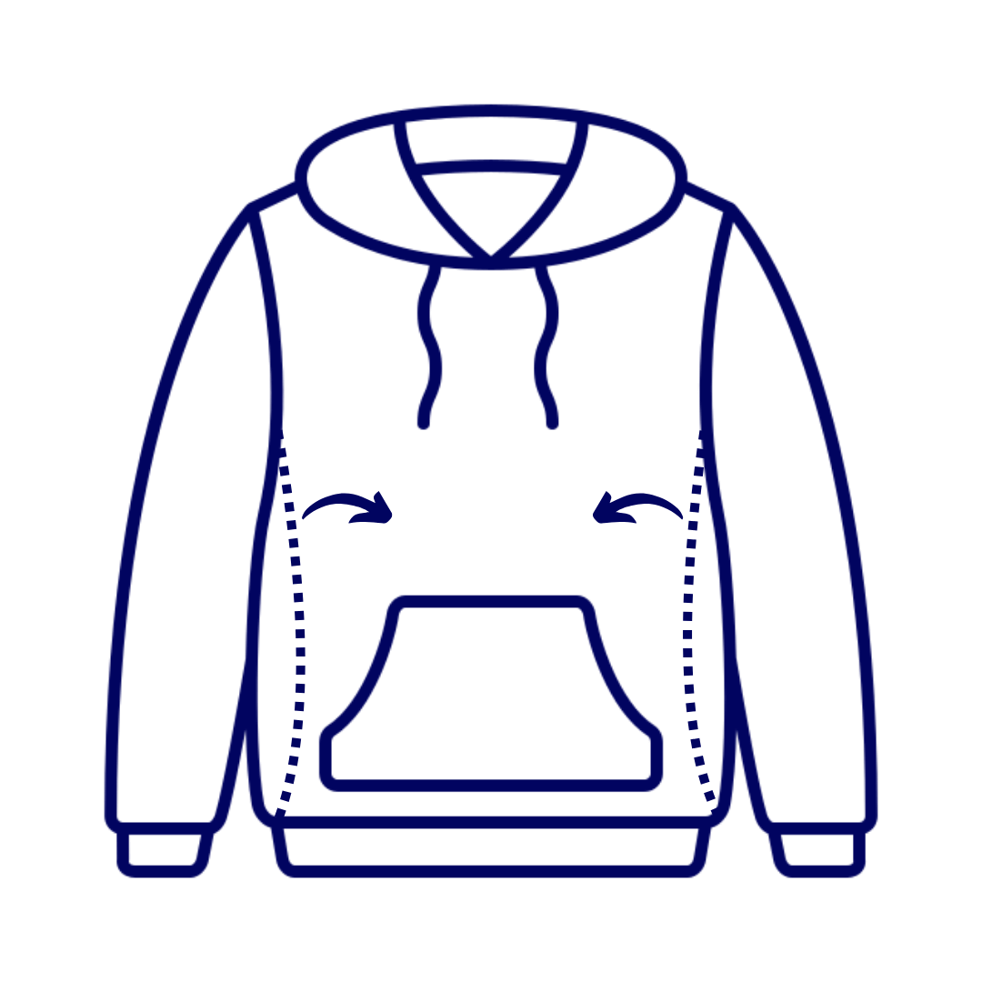 Hoodie / Pullover enger nähen