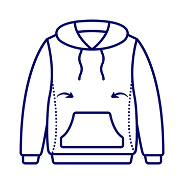 Hoodie / Pullover enger nähen